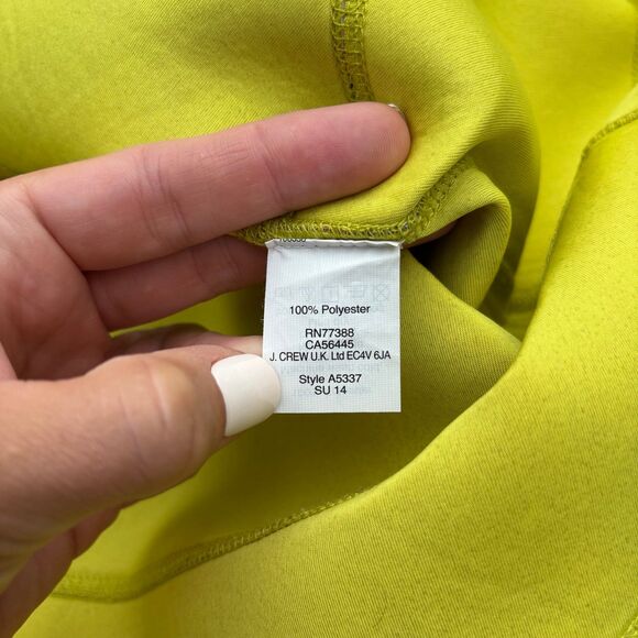 J.Crew Neoprene Scuba Surf Skater Floral Print Skirt - Picture 7 of 9